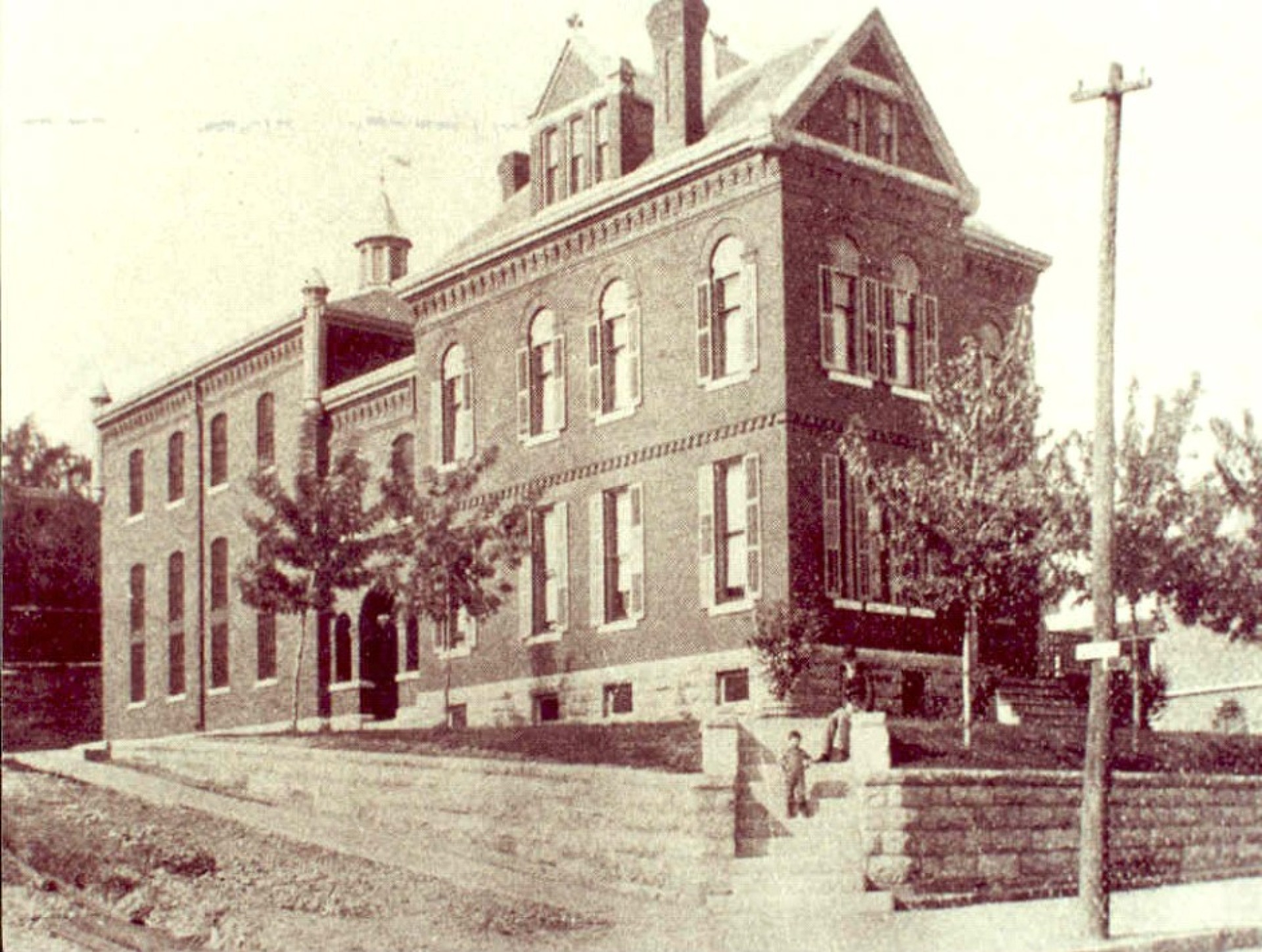 Jail site in Burlington, Iowa