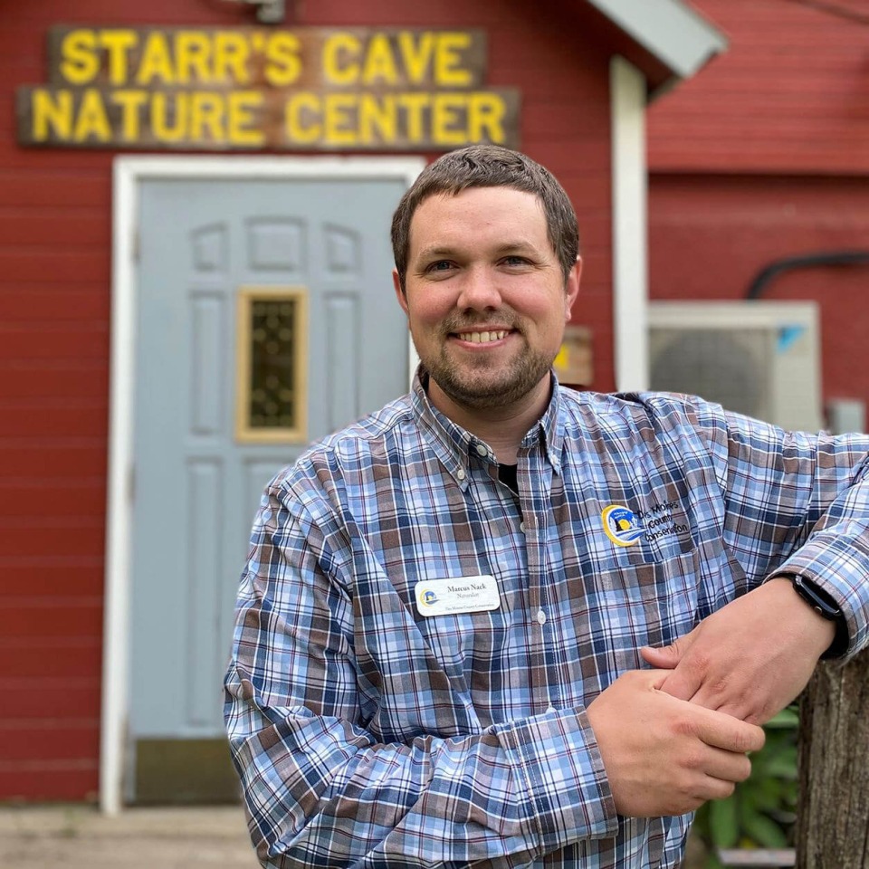 Des Moines County Conservation Environmental Education Manager Marcus Nack.